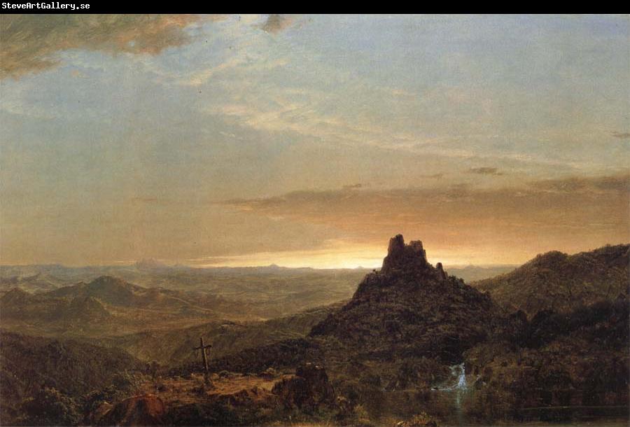 Frederic Edwin Church Das Kreuz in der Wildnis